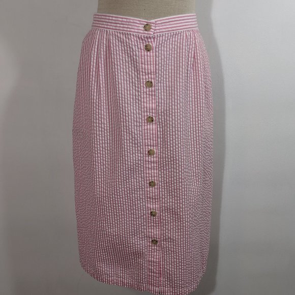 Seersucker Skirt 10/29 - Picture 1 of 8